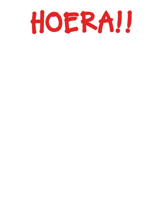 Doodles | Verjaardagskaart | Olifant | Hiep Hiep Hiep