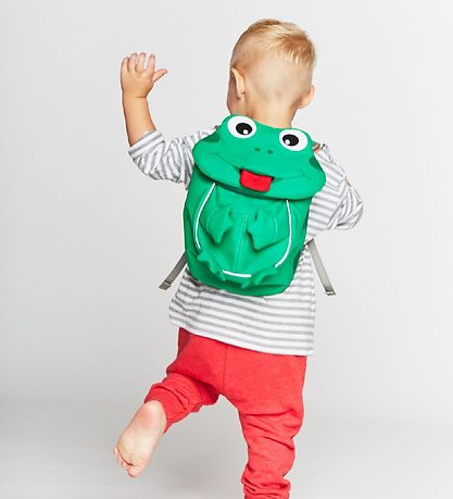 Affenzahn Rucksack - Klein - Finn Frog - Grün