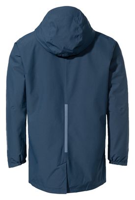 Parka Doublée Vélo Homme Vaude Cyclist II Bleu
