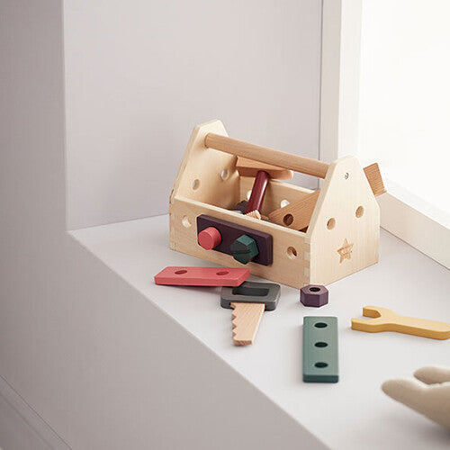 Kids concept houten gereedschapskist kids hub
