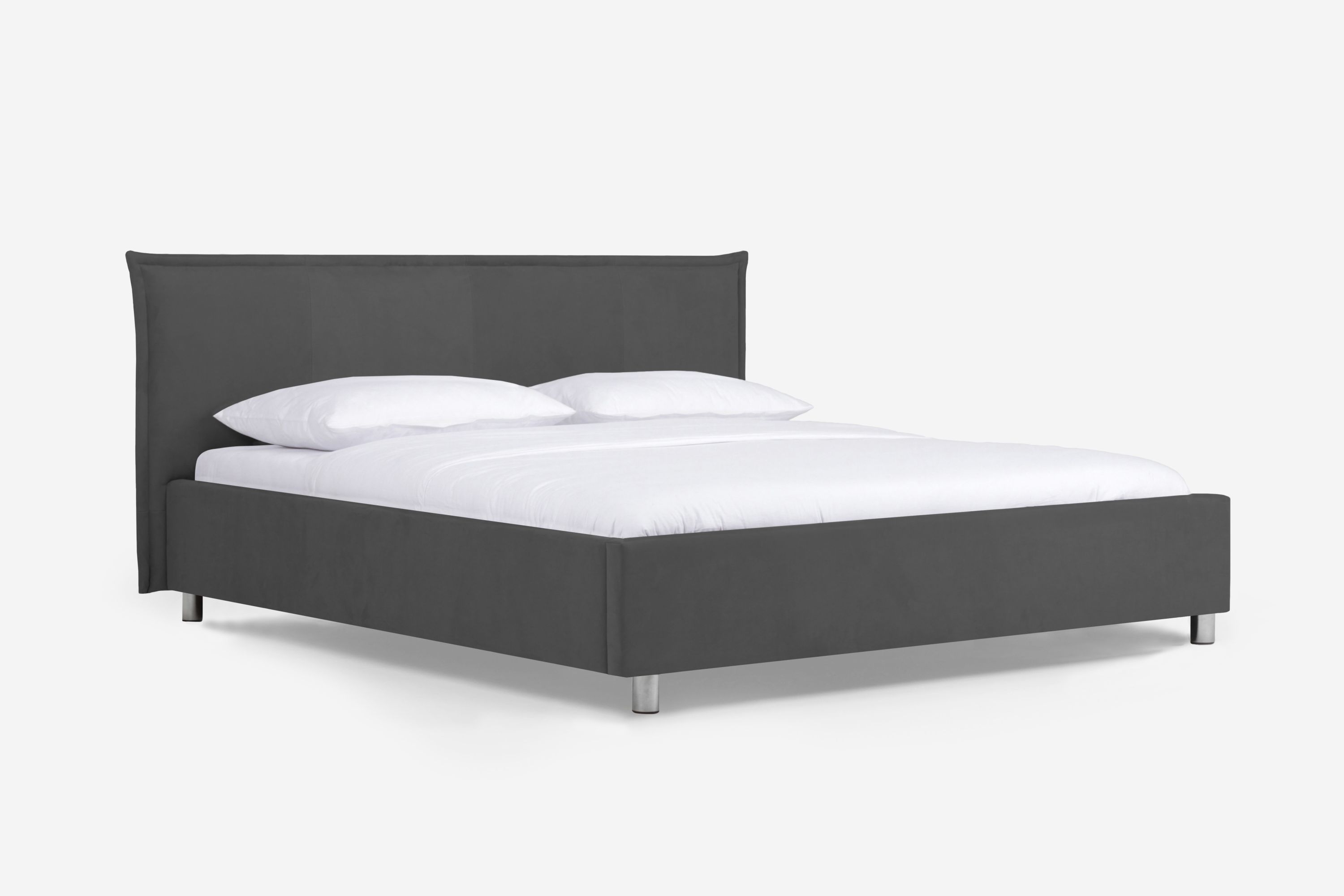 Polsterbett METRO 120 x 220 cm Polster Eisengrau