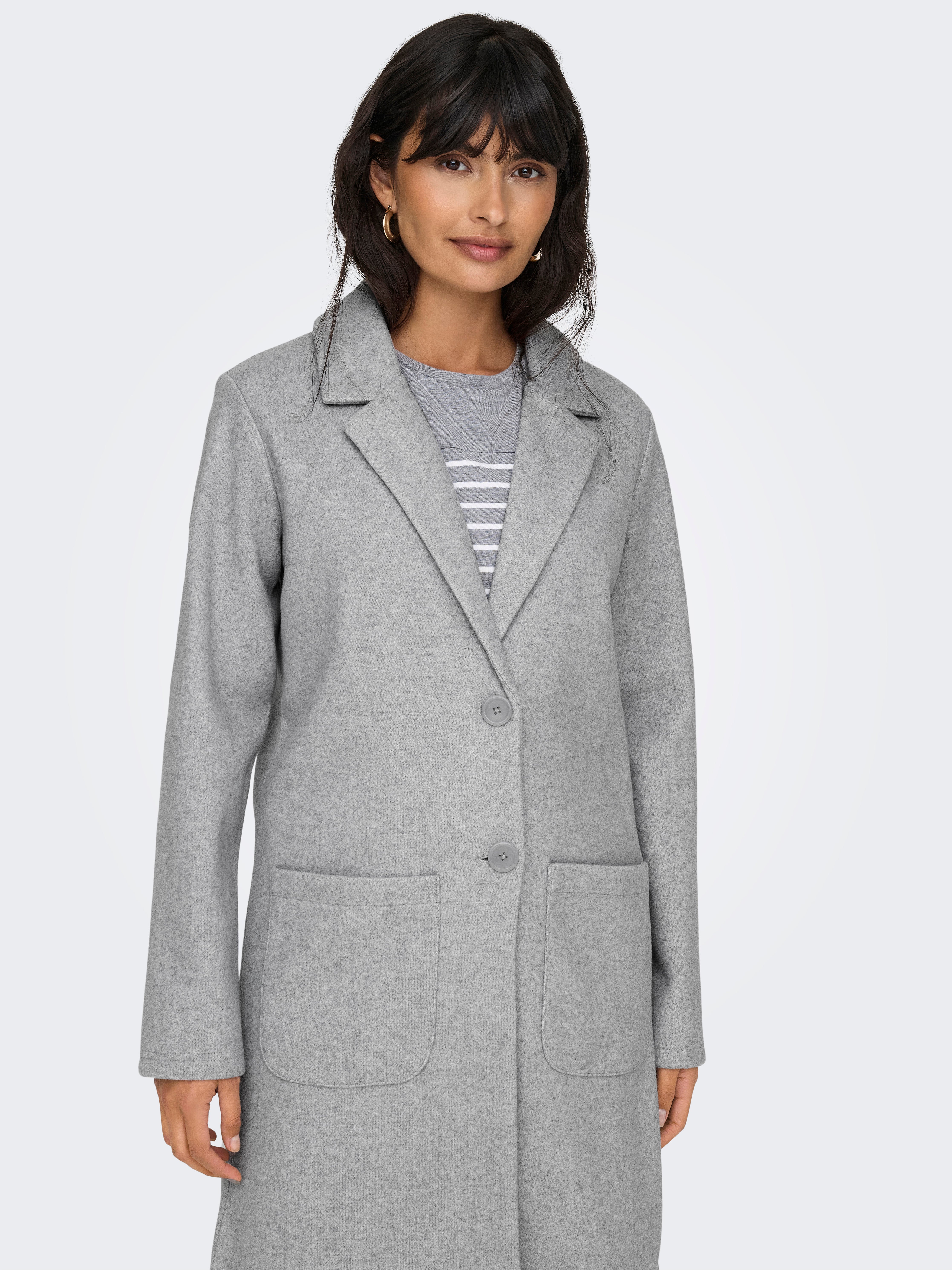 JDYMELLOW Jacke Light Grey Melange