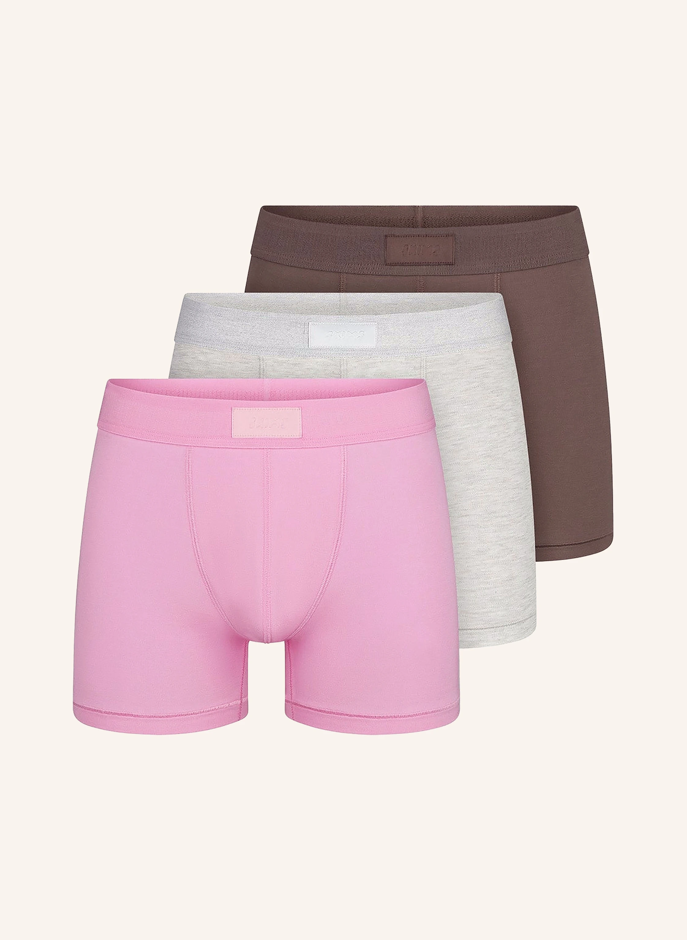 SKIMS 3er-Pack Boxershorts SKIMS COTTON