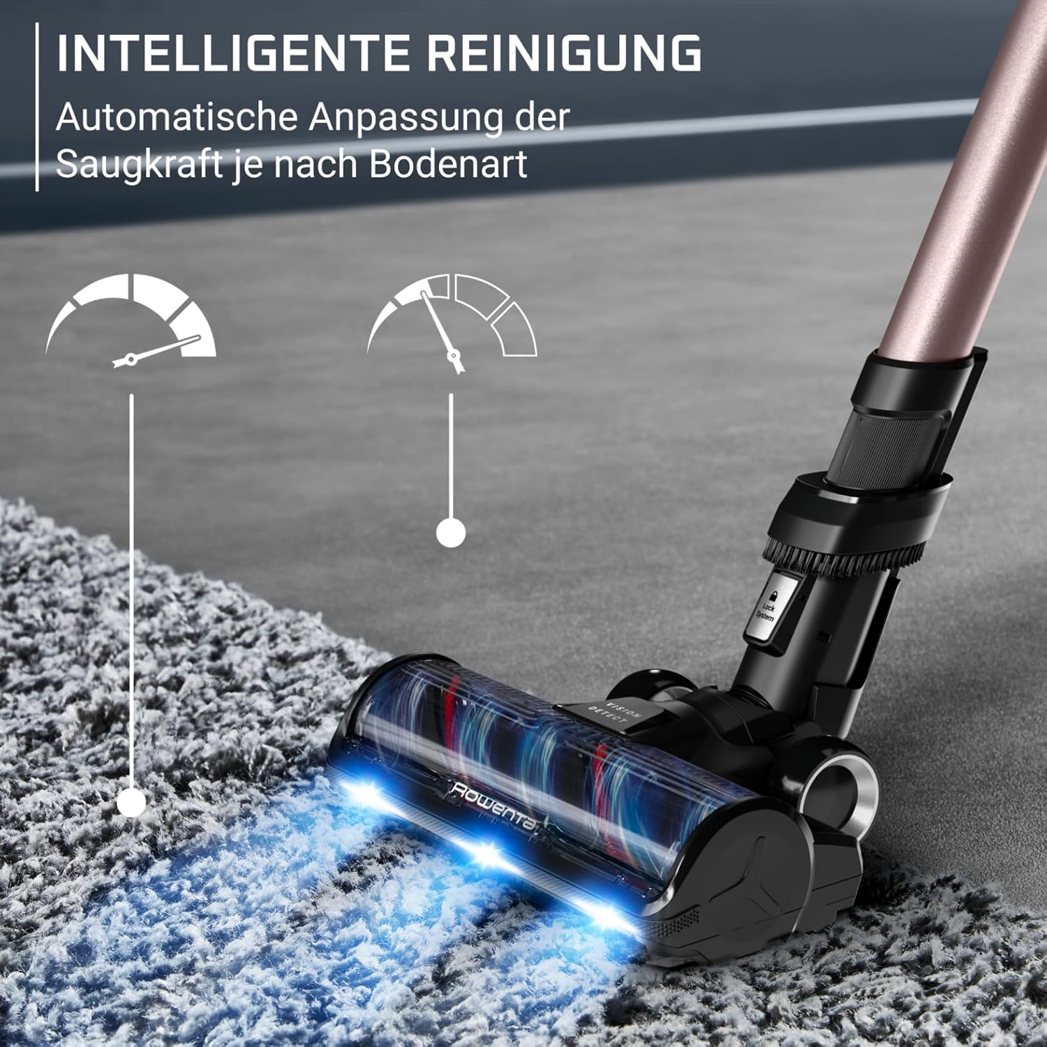 Rowenta X-Force Flex 16.60 kabelloser Akkustaubsauger, Extreme Saugkraft, 315 Air Watt, optimale Ergebnisse auf Allen Böden, LED-Beleuchtung, 2 Stunden Laufzeit, Flex-Gelenk, inkl. Zubehör, RH9CD9E0