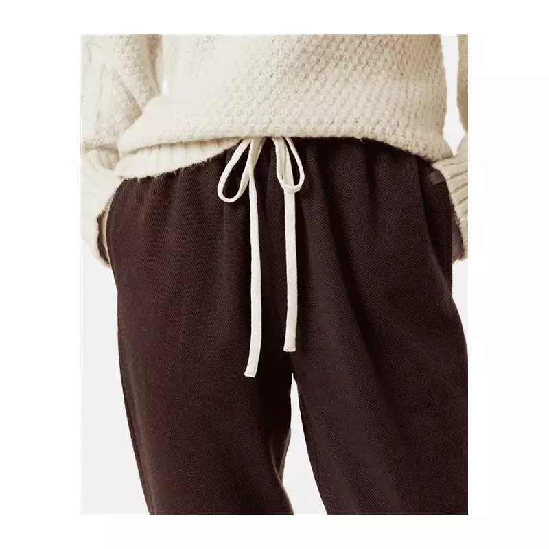 Pantalon femme RIPCURL Santander Relax Pant Dark Brown