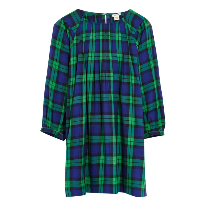 Bellerose Robe Poko Carreaux | Vert