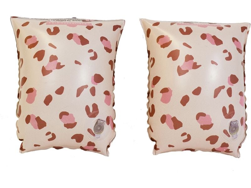 Swim Essentials Schwimmflügel 0-2 Jahre Old Pink Leopard Swimming Armbands für Kinder