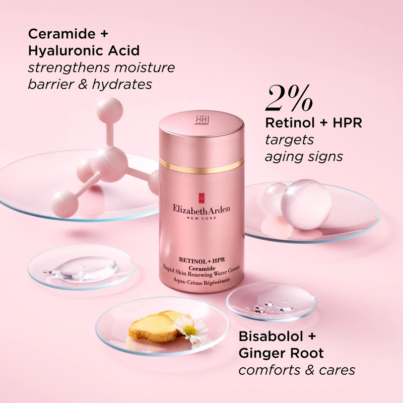 Elizabeth Arden Retinol + HPR Ceramide Rapid Skin Renewing Water Cream 50 ml