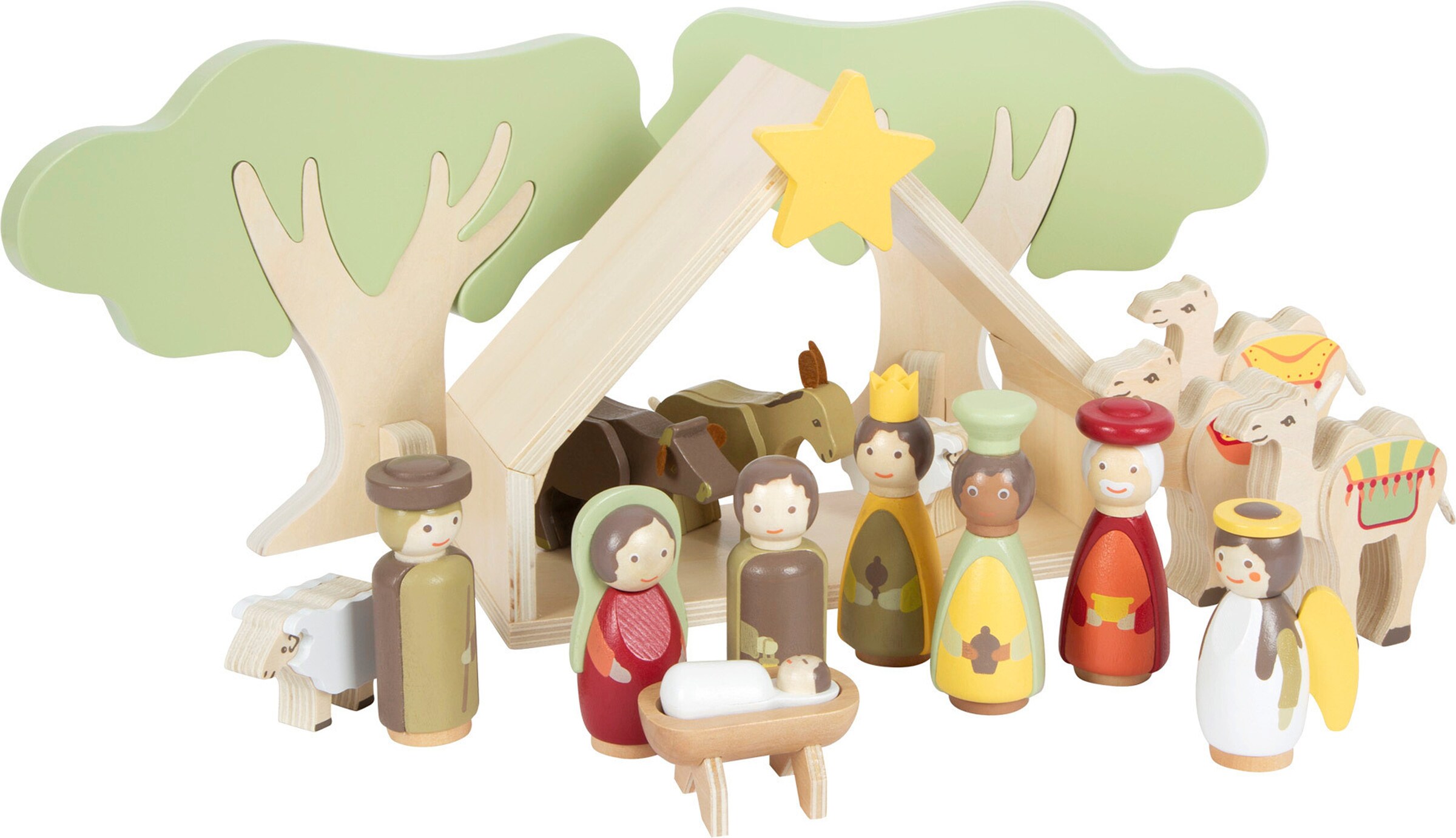 small foot Spielset Weihnachtskrippe