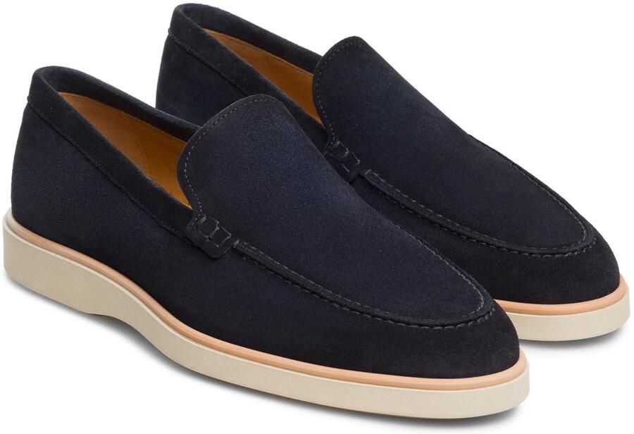 MAGNANNI Loafers Heren 25117 Maat: 41 5 Materiaal: Suède Kleur: Blauw
