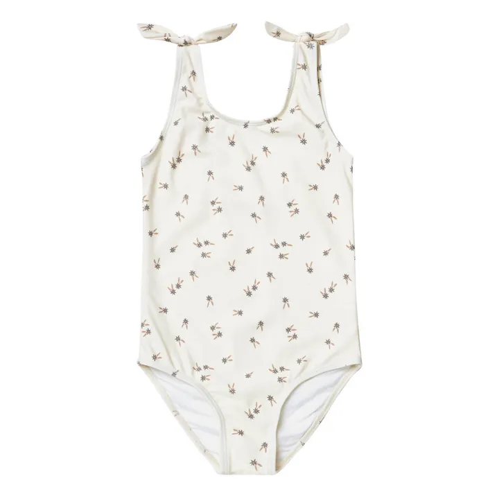 Rylee + Cru Maillot de Bain Imprimé | Ecru