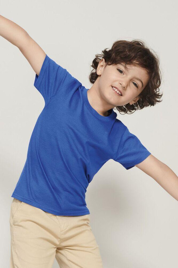 SOL'S 03578 - Pioneer Kids Tee Shirt Enfant Jersey Col Rond Ajusté