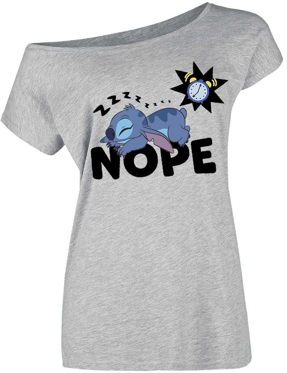 Nope | Lilo & Stitch T-Shirt Manches courtes