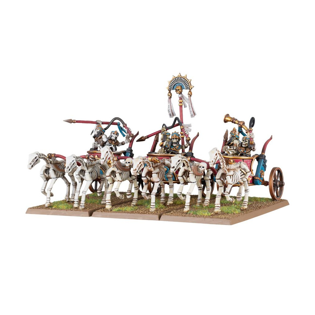 Warhammer - The Old World : Roi des Tombes de Khemri - Chars Squelettes
