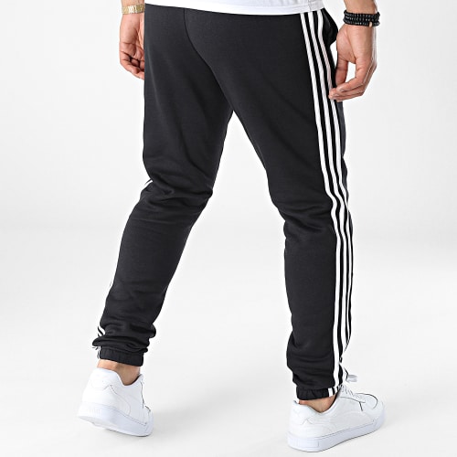 Pantalon Jogging A Bandes GK8822 Noir