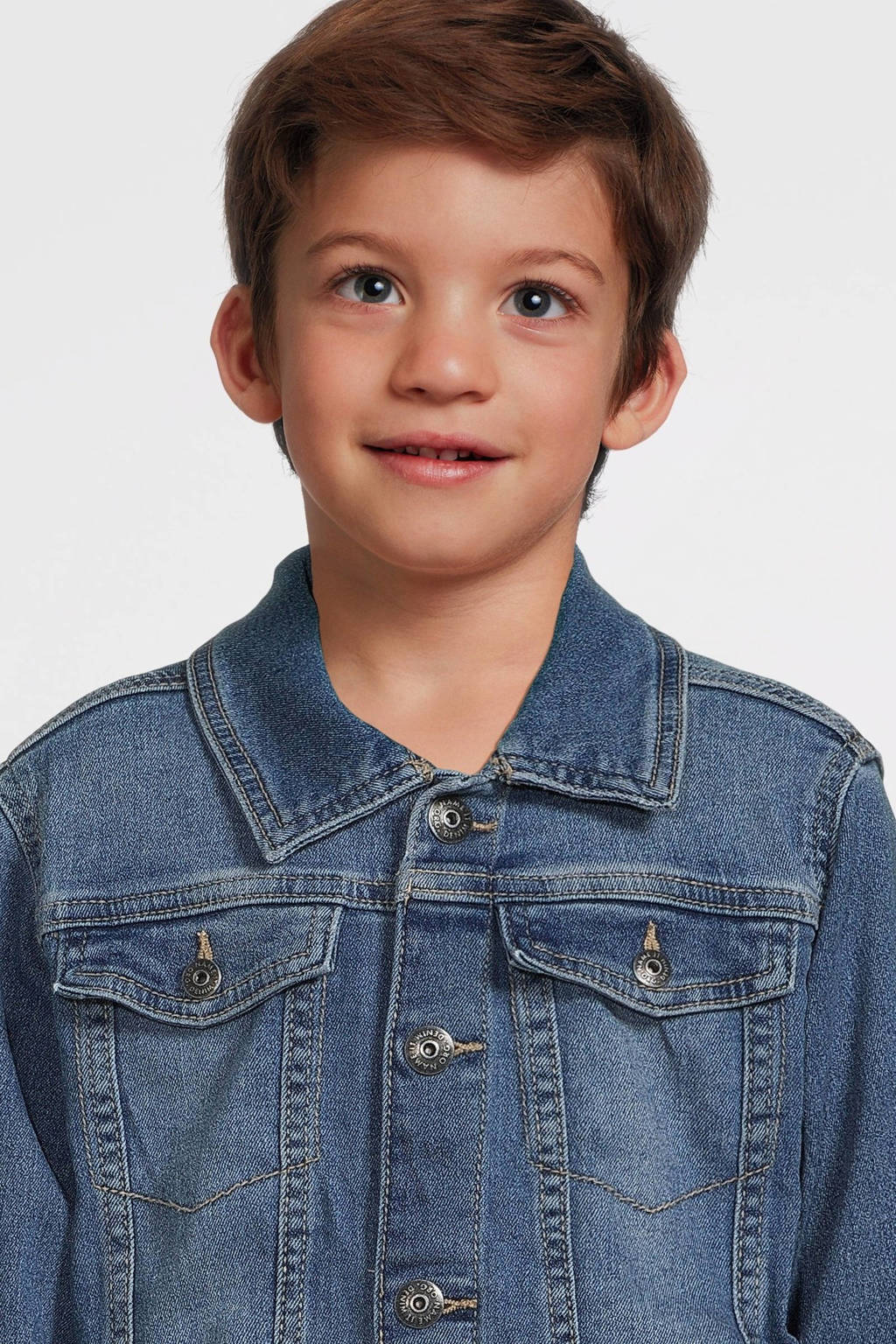 NAME IT spijkerjas NKMJACK medium blue denim