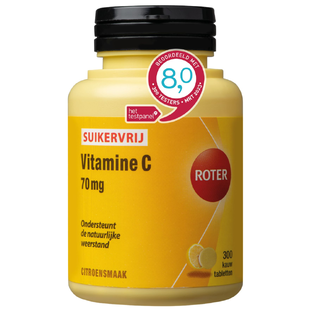 Roter Vitamine C 70mg Suikervrij Tabletten 300TB