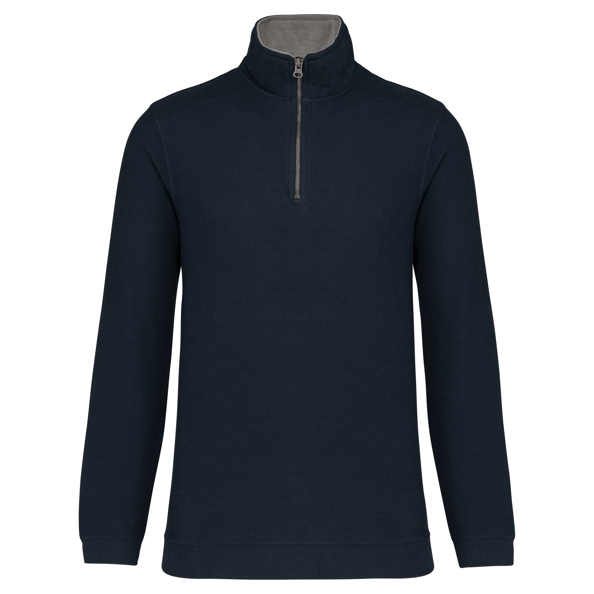 Kariban K206 - TRUCKER > SWEAT-SHIRT PIQUE COL ZIPPÉ