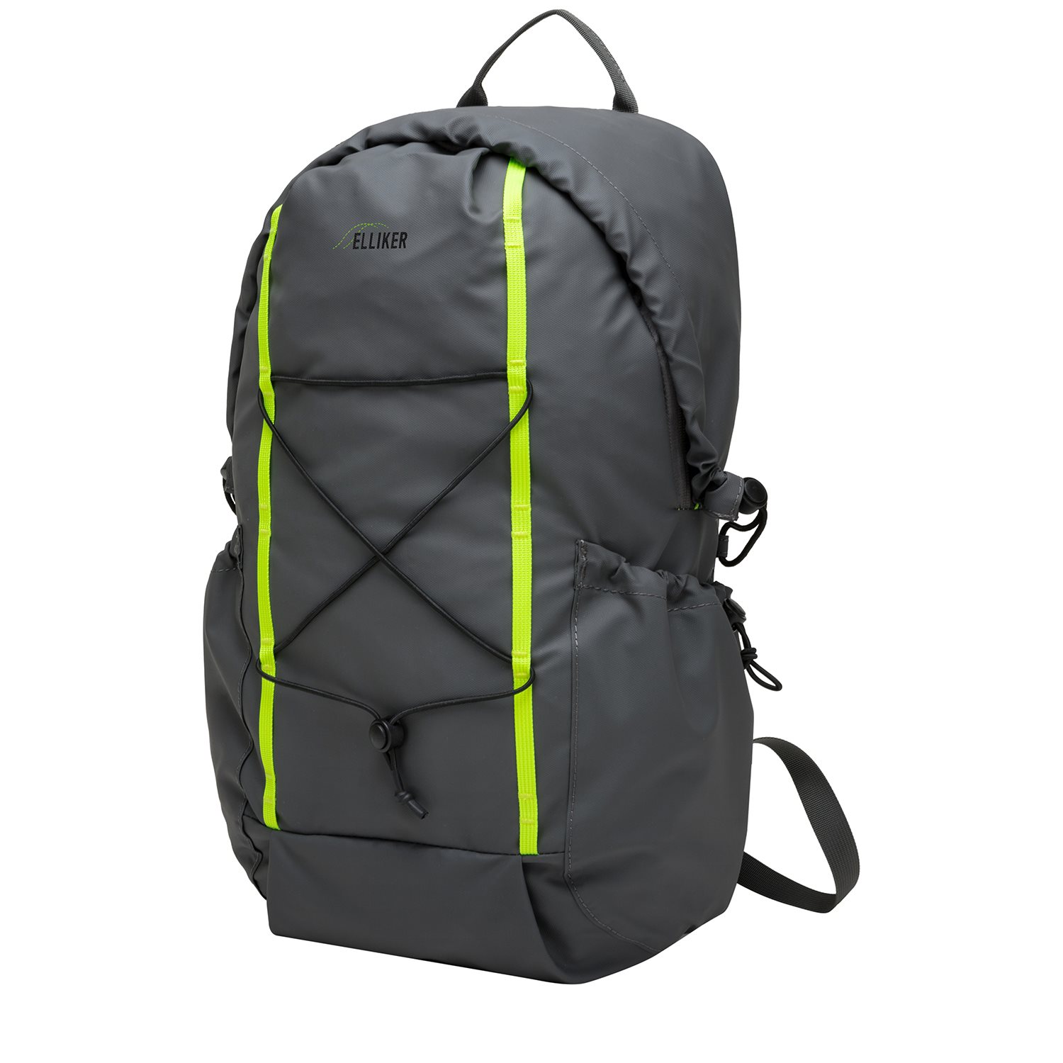 Elliker Kiln Hooded Zip Top Backpack 22L greyneon
