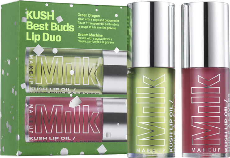 Milk Kush Best Buds Lip Oil Duo - Et sæt med to Kush Lip Oils