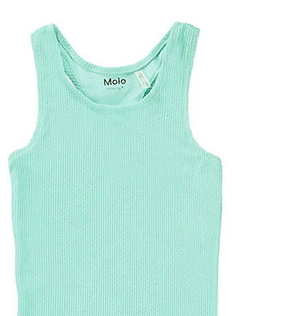 Molo Kjole - Cailey - Cool Mint m. Struktur