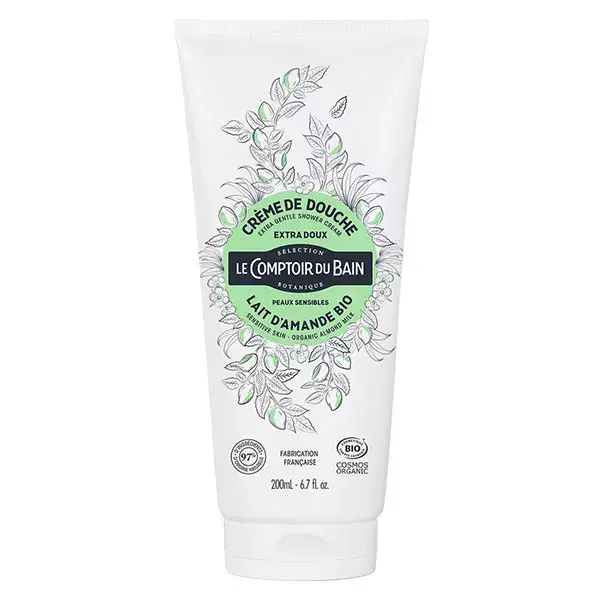 Le Comptoir du Bain Creme de banho de amêndoa orgânica 200ml