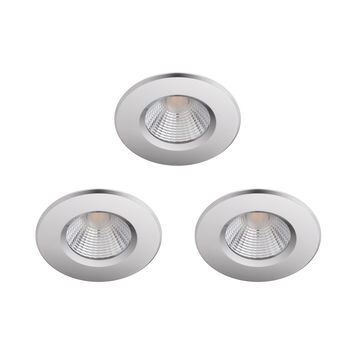 Philips inbouwspot Dive 5.5W 2700K chroom 3-pack
