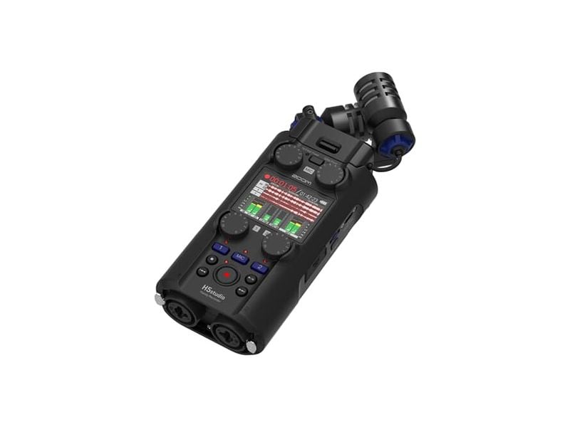 Zoom Portable Recorder H5Studio Tragbarer Digitalrekorder mit 6 Spuren