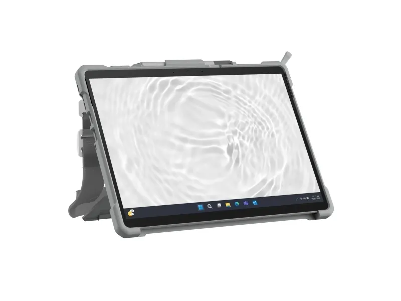 UAG Rugged Surface Pro 9 Case Plasma Healthcare Series - White/Grey - Bagsidecover til tablet - hvid/grå - for Microsoft Surface Pro 10, Pro 11, Pro 9, Pro Copilot  PC, Pro Copilot  PC for Business