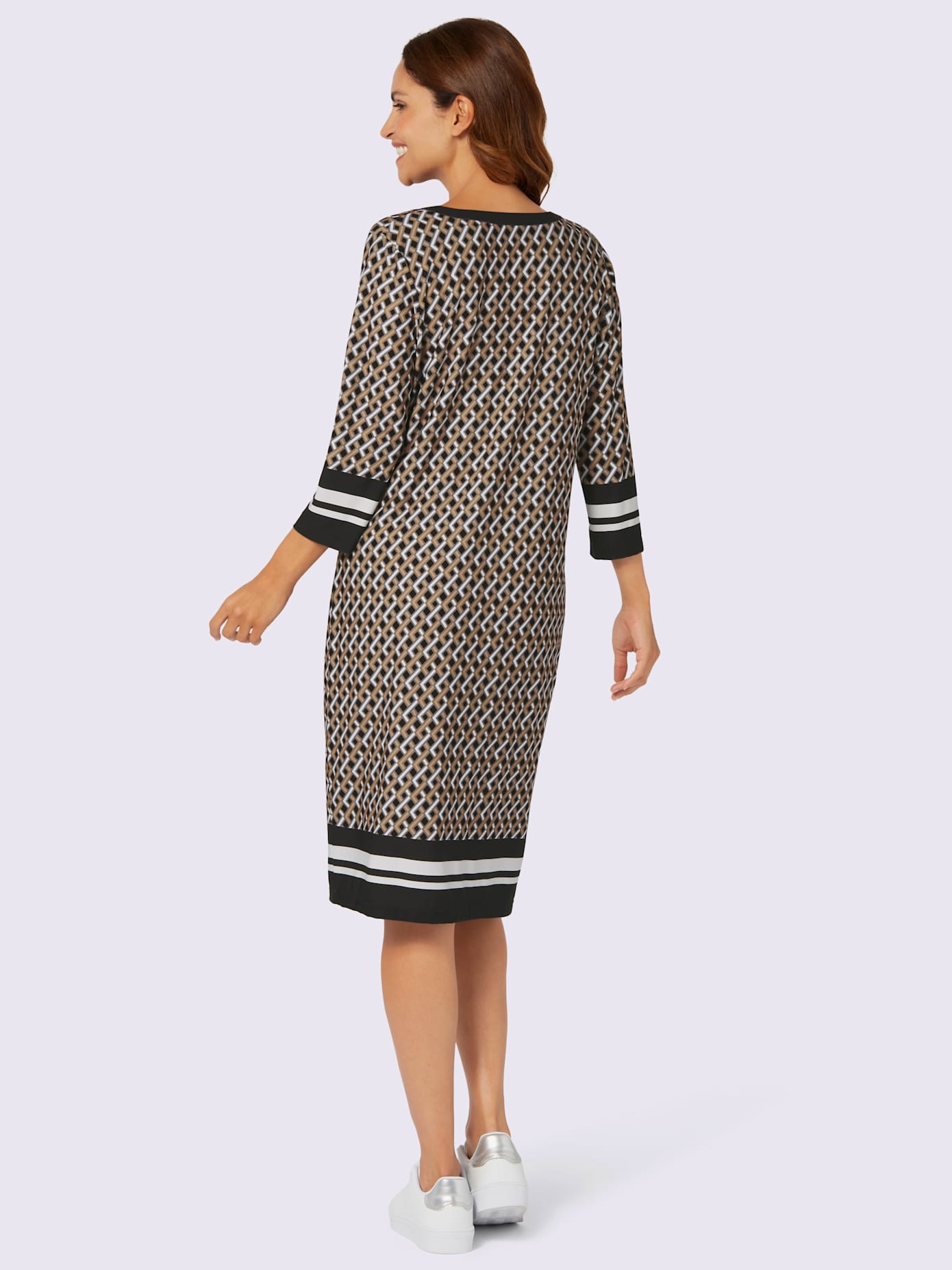 Robe en jersey coupe affinante