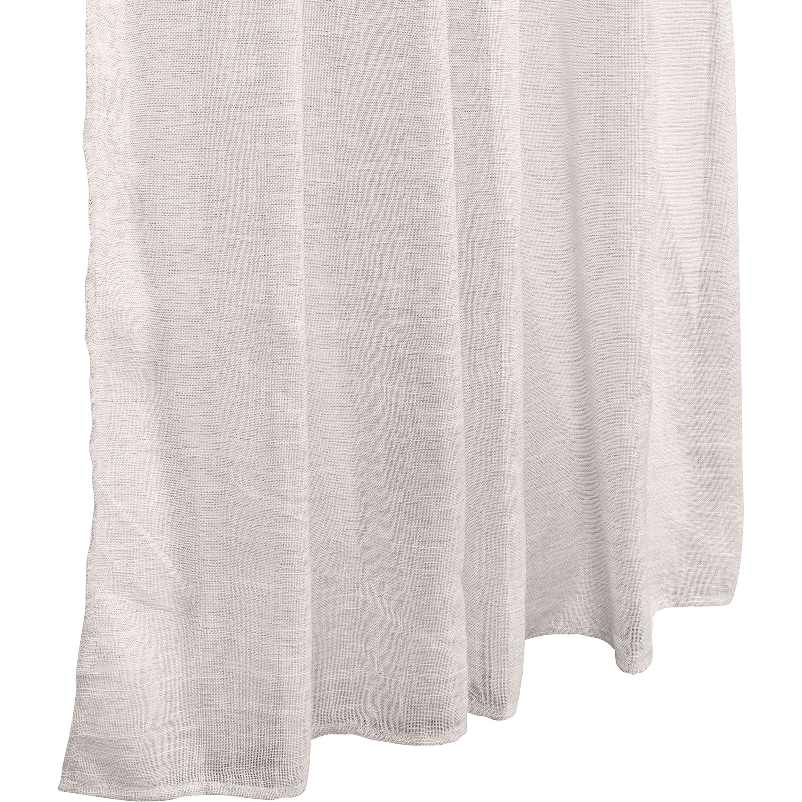 Fertigvorhang Leinenoptik beige 145 x 245 cm