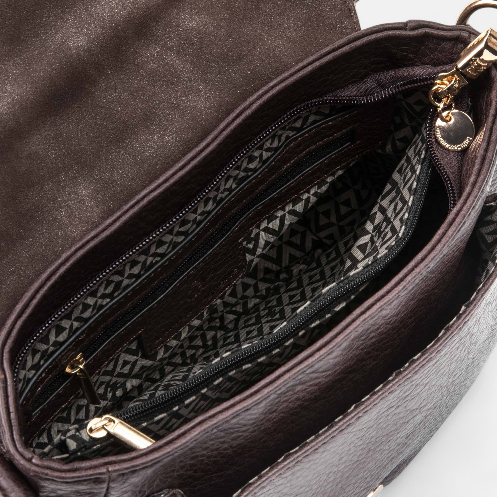 Sac bandoulière marron