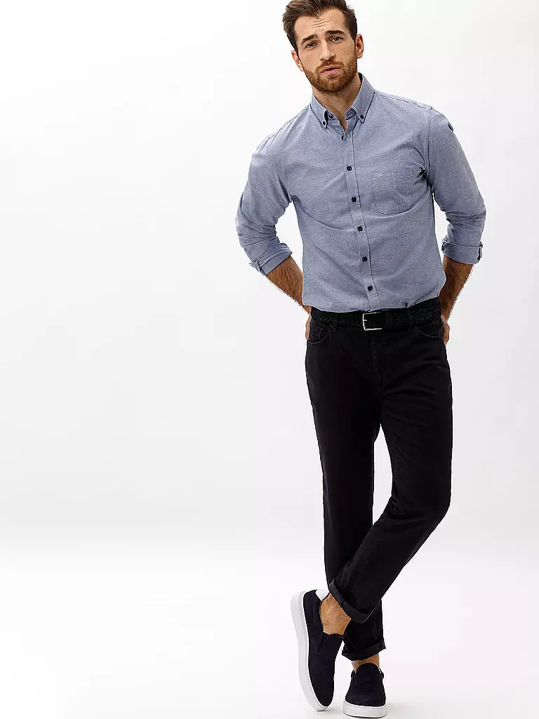 BRAX Hose Straight Fit CADIZ dunkelblau