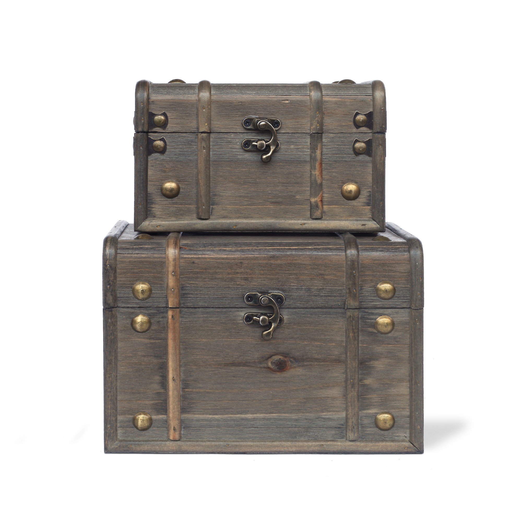 Kofferbox 'Lualeni' S, braun, B 18 cm, L 11 cm, H 11 cm von fischer's lagerhaus