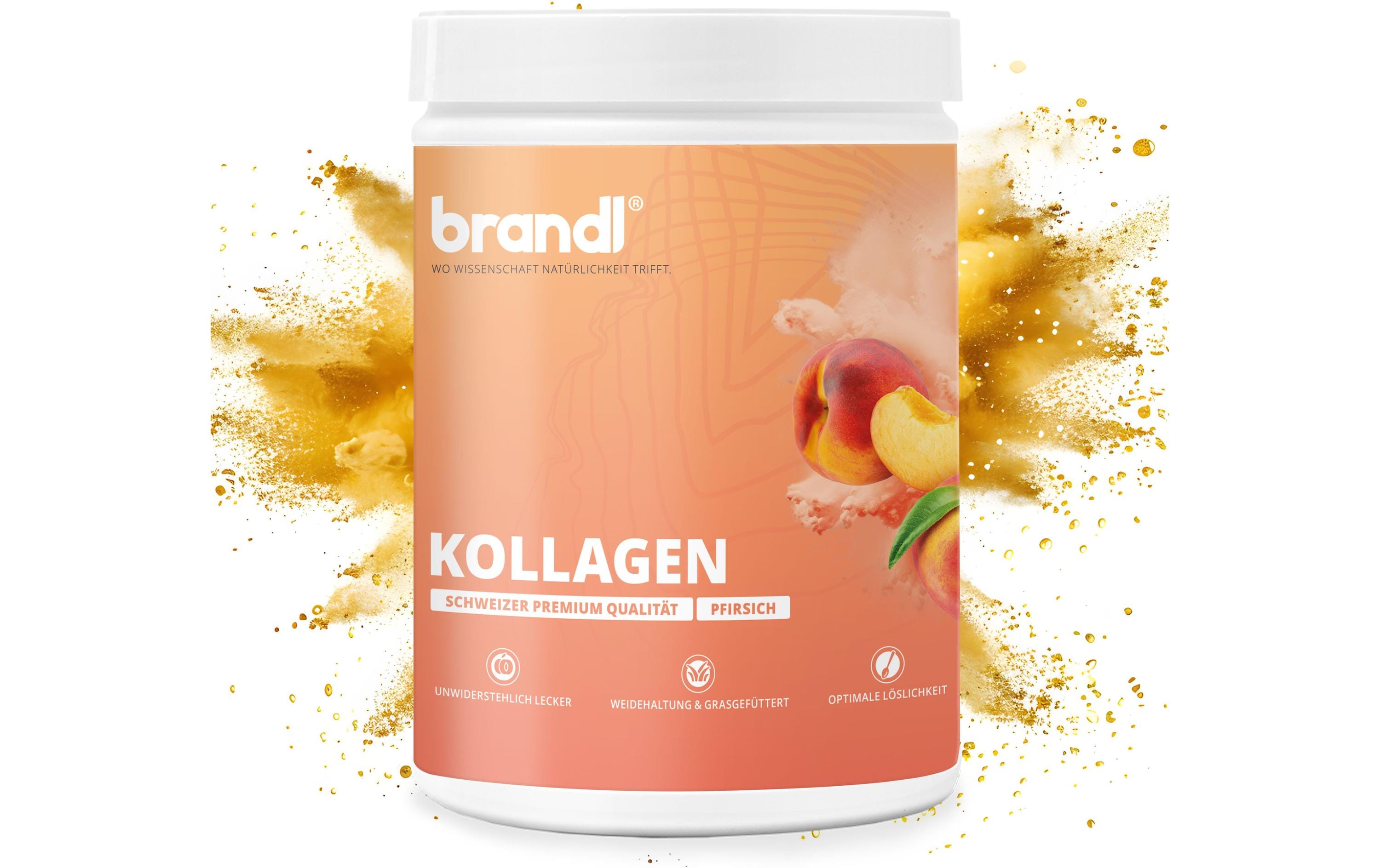 Pulver Kollagen Pfirsich 550 gKollagen Pulver