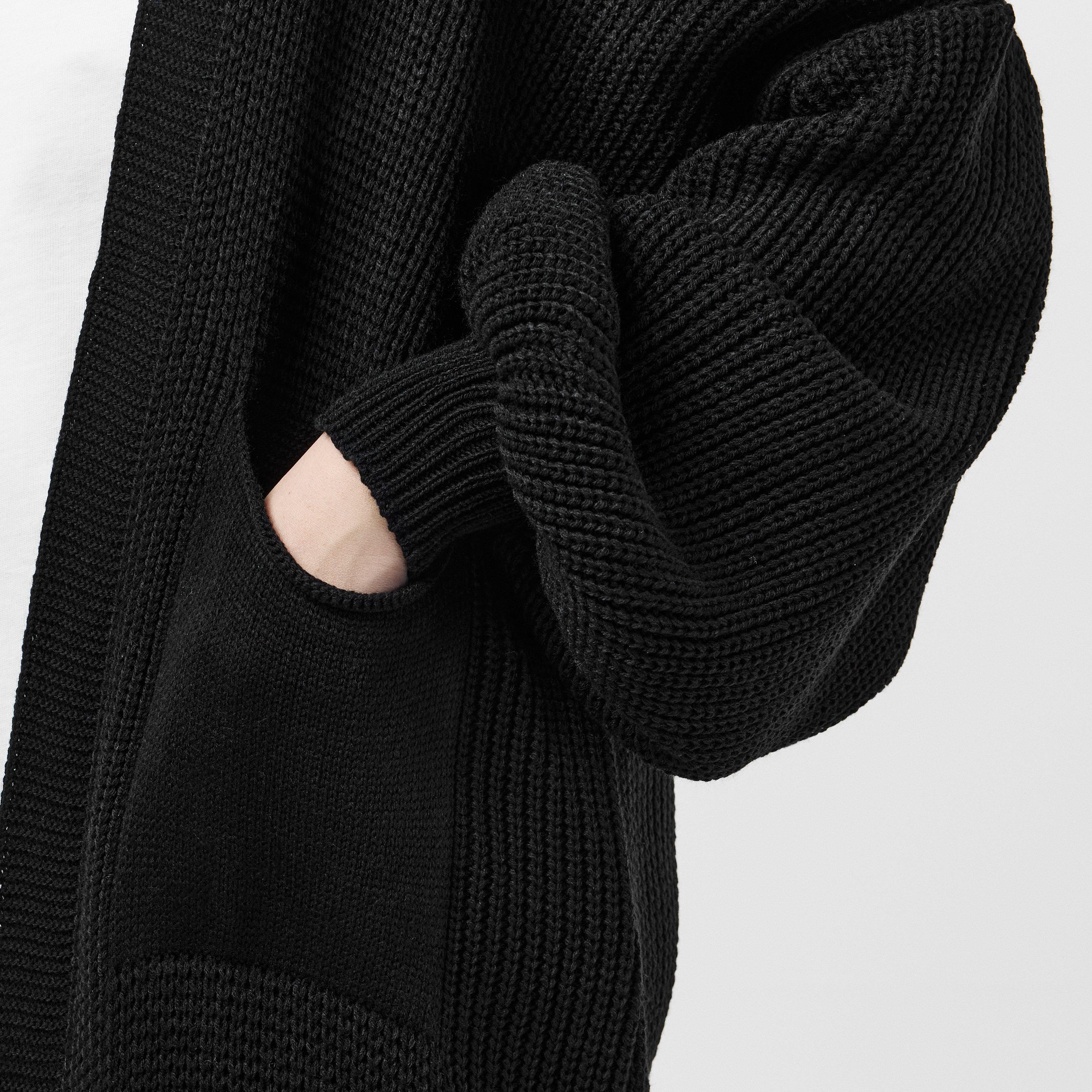 Missy Empire Balloon Sleeve Knitted Cardigan