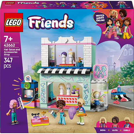 LEGO Friends Frisørsalon og accessories-butik 42662