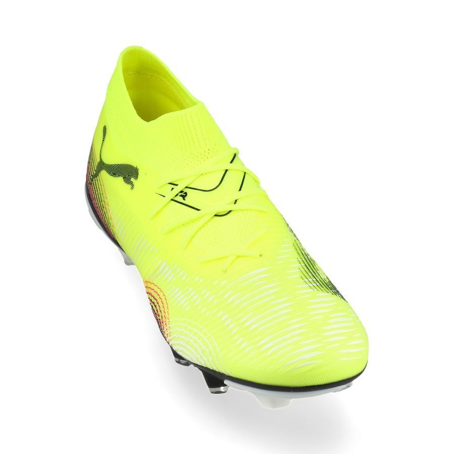 PUMA Future 8 Match FG/AG Audacity - Jaune/Noir/Sun Struck Femme