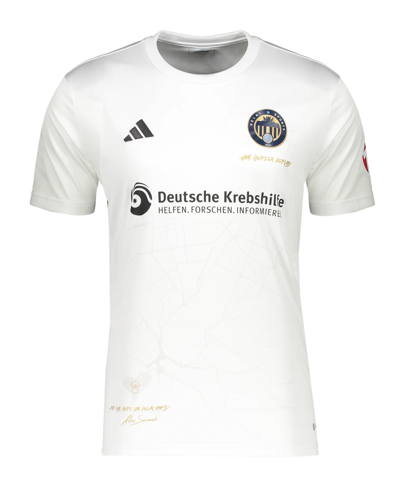 adidas Delay Sports Trikot Home 2023/2024 Kids Weiss