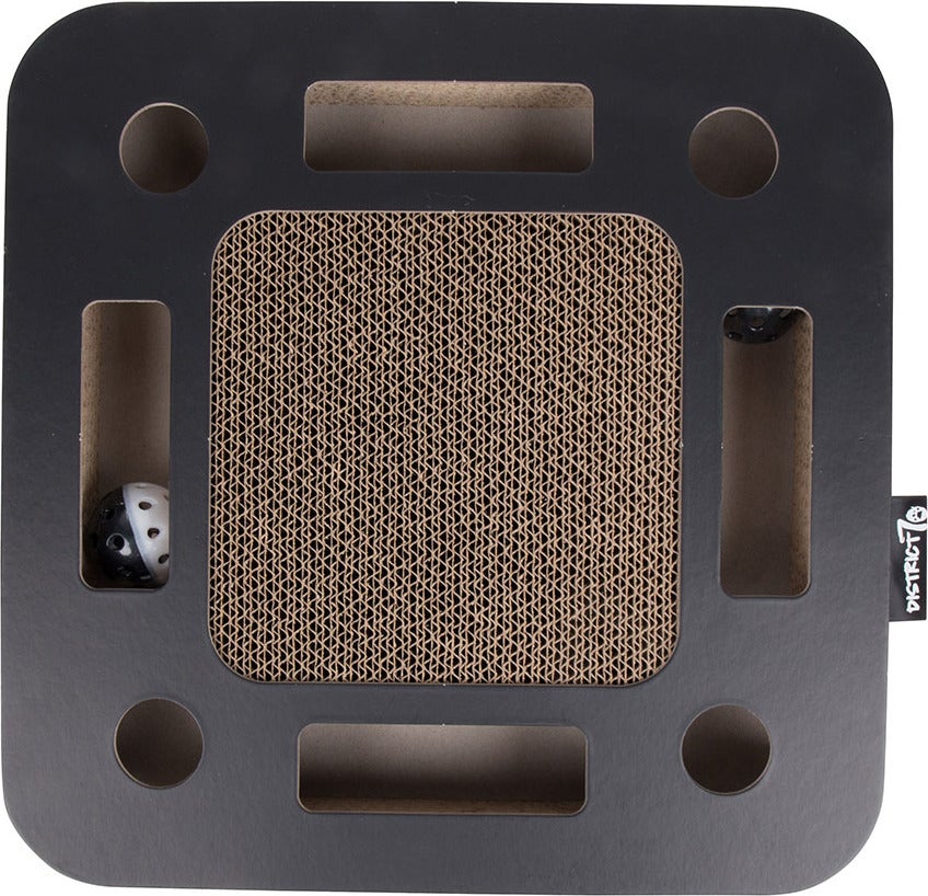 District 70 krabkarton Spy zwart 35 x 35 x 6 cm