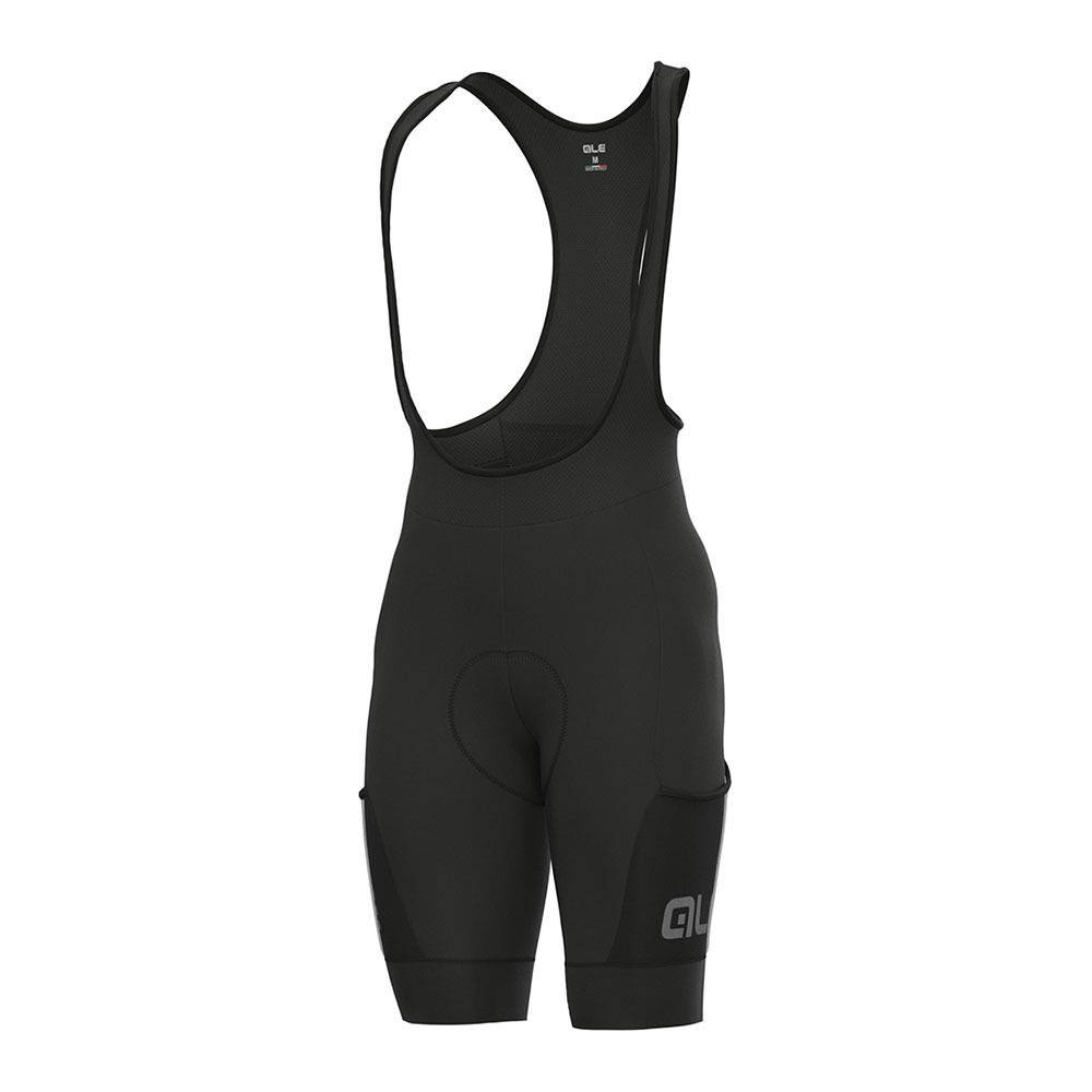 Ale STONES CARGO - Cuissard À bretelles Homme black
