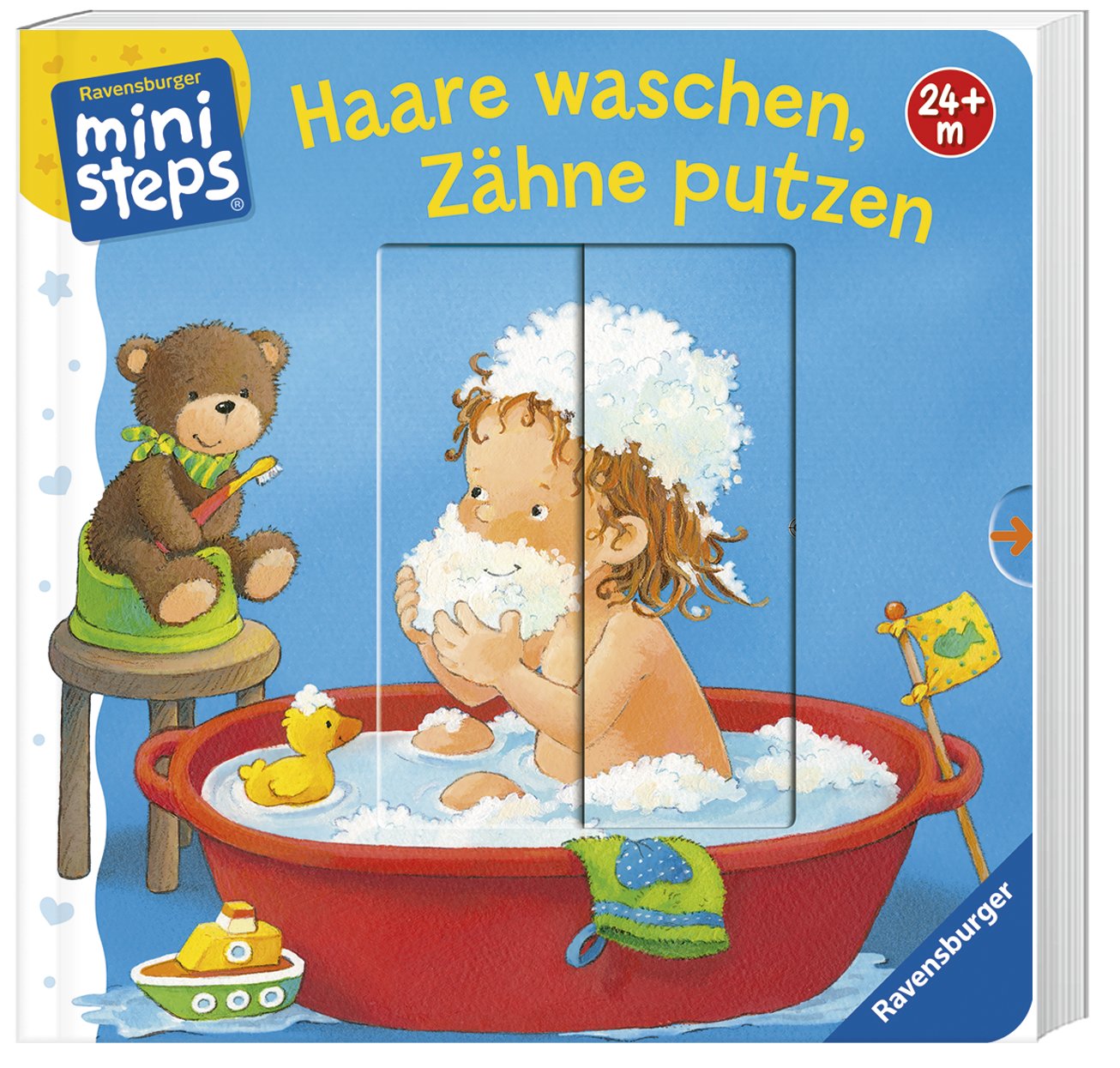 ministeps: Haare waschen, Zähne putzen