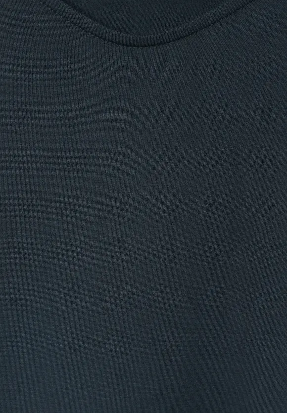 Basic Shirtkleid - cool vintage green