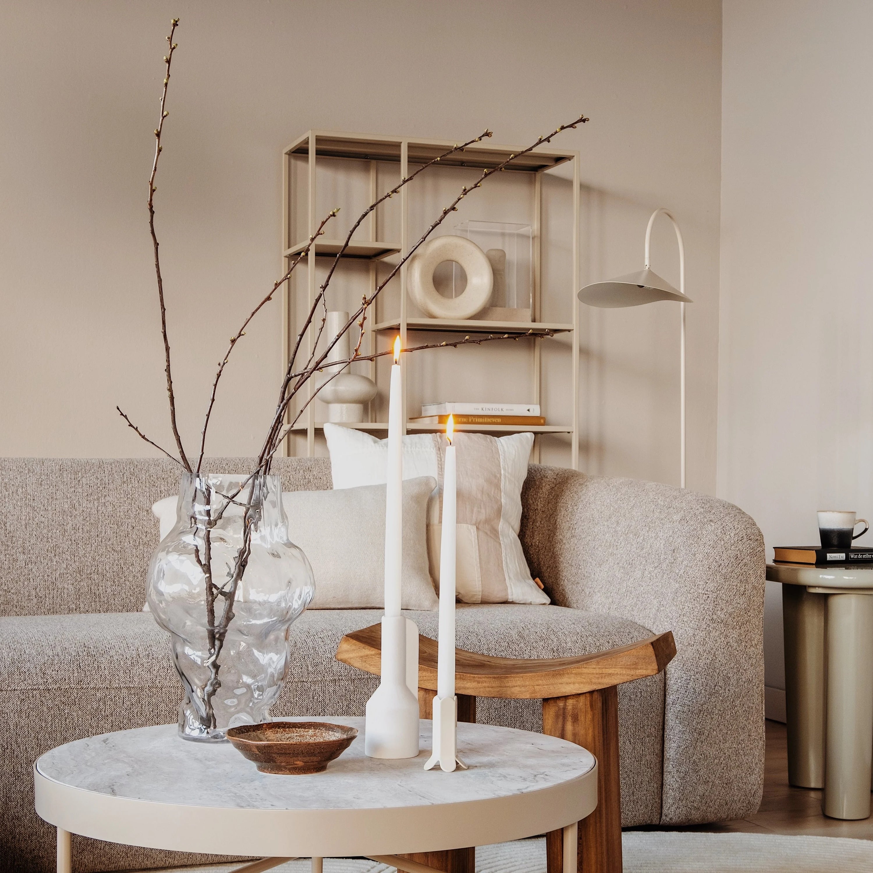 HKliving HK Objects Vaas - transparant