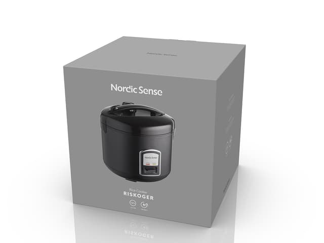 Nordic Sense Riskoger 1,8 liter Sort