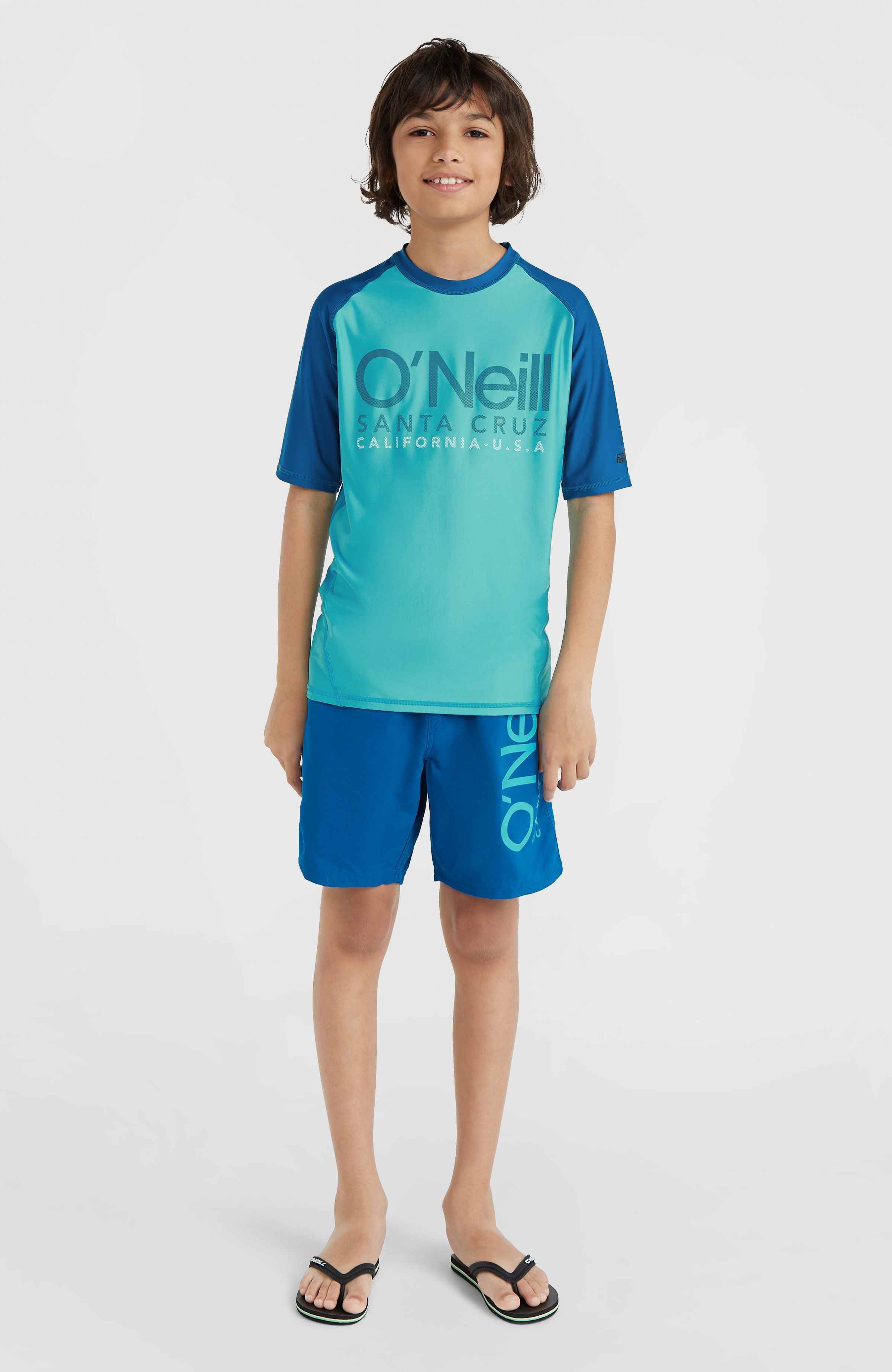 Jongens Essentials Cali shirt met korte mouwen O`Neill Felblauw