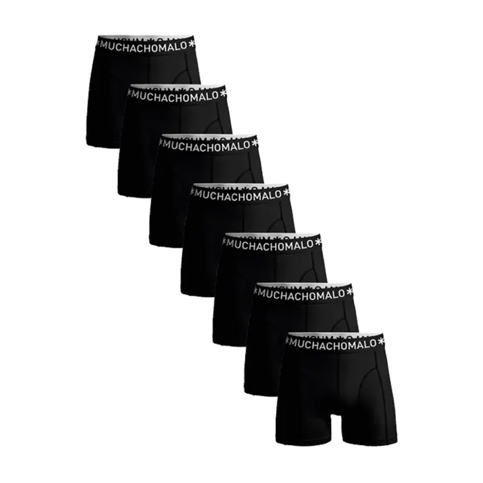Muchachomalo Solid Boxers Heren (7-pack)