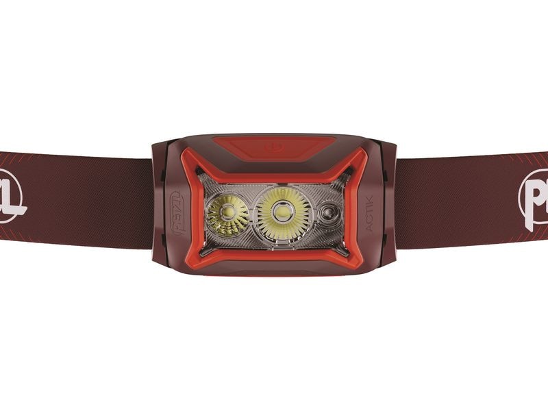 Petzl Stirnlampe Actik Core Rot, 625 lm Einfach zu bedienende kompakte Stirnlampe