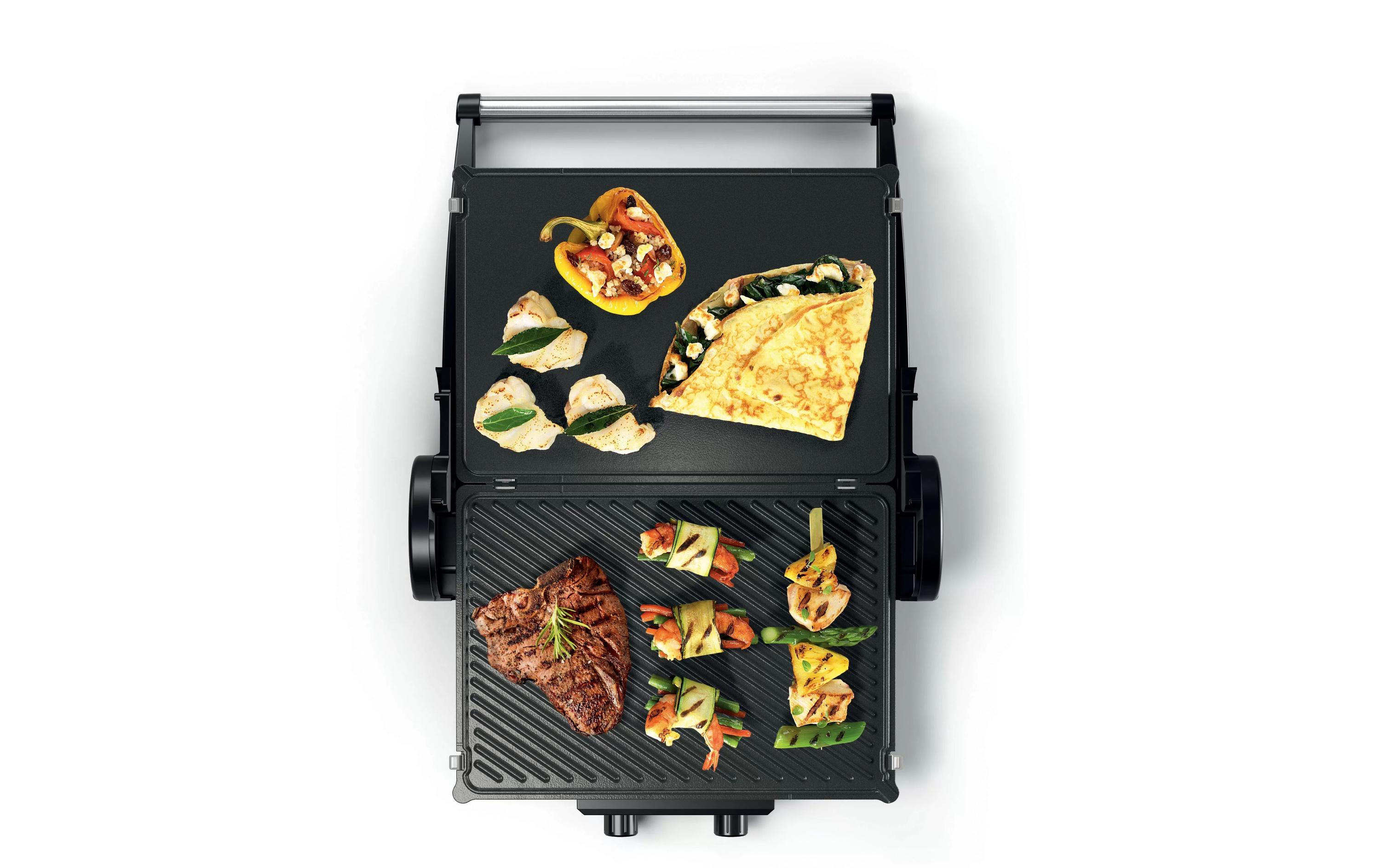 Multifunktionsgrill TCG4215 2000 W<br>Kontakt- und Tischgrill