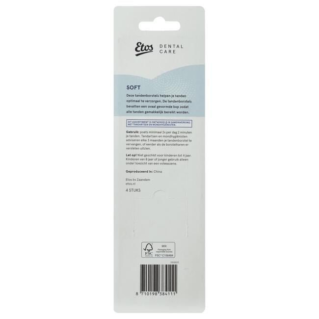 Etos Dental Care Tandenborstel Soft